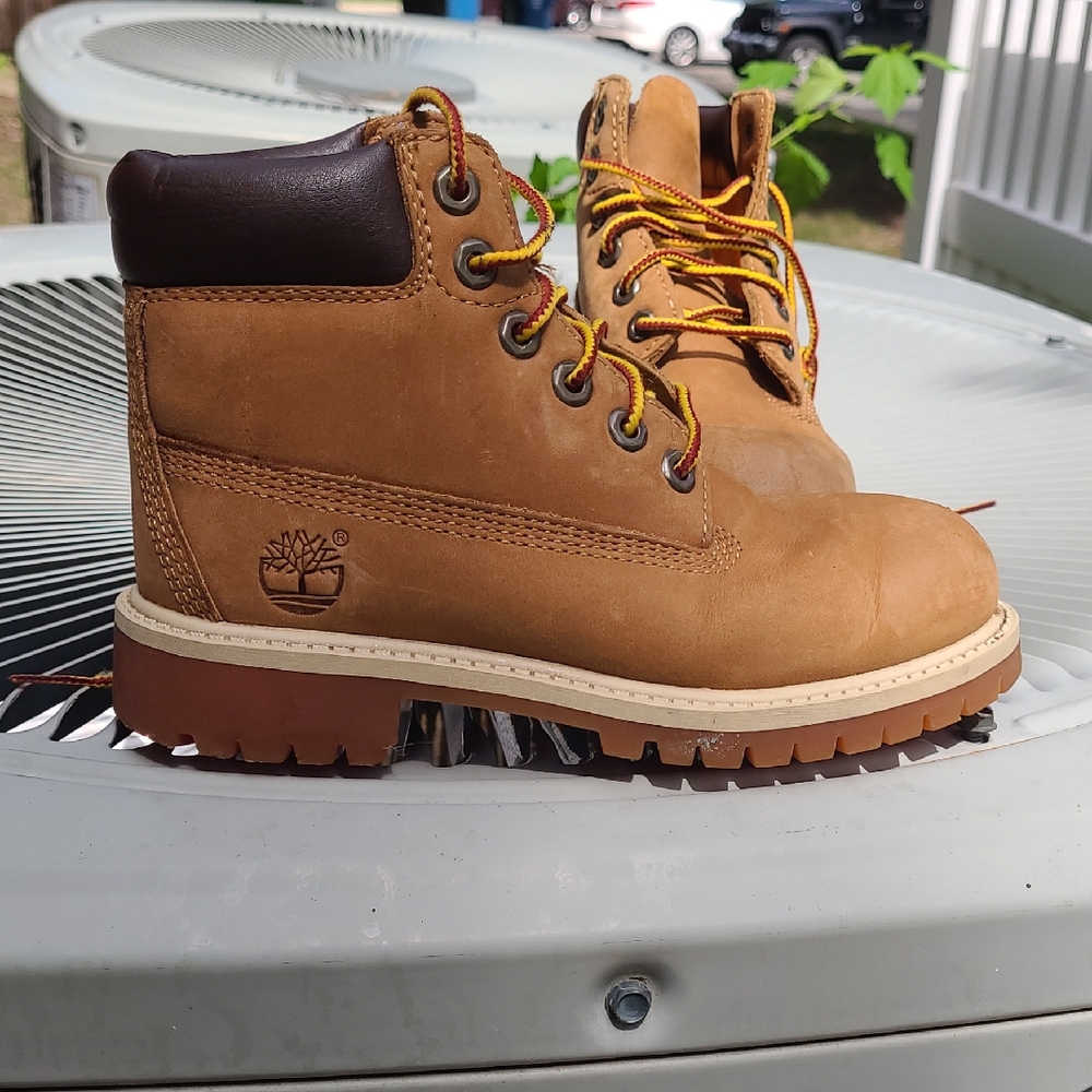 Timberland Kids Tan Boots